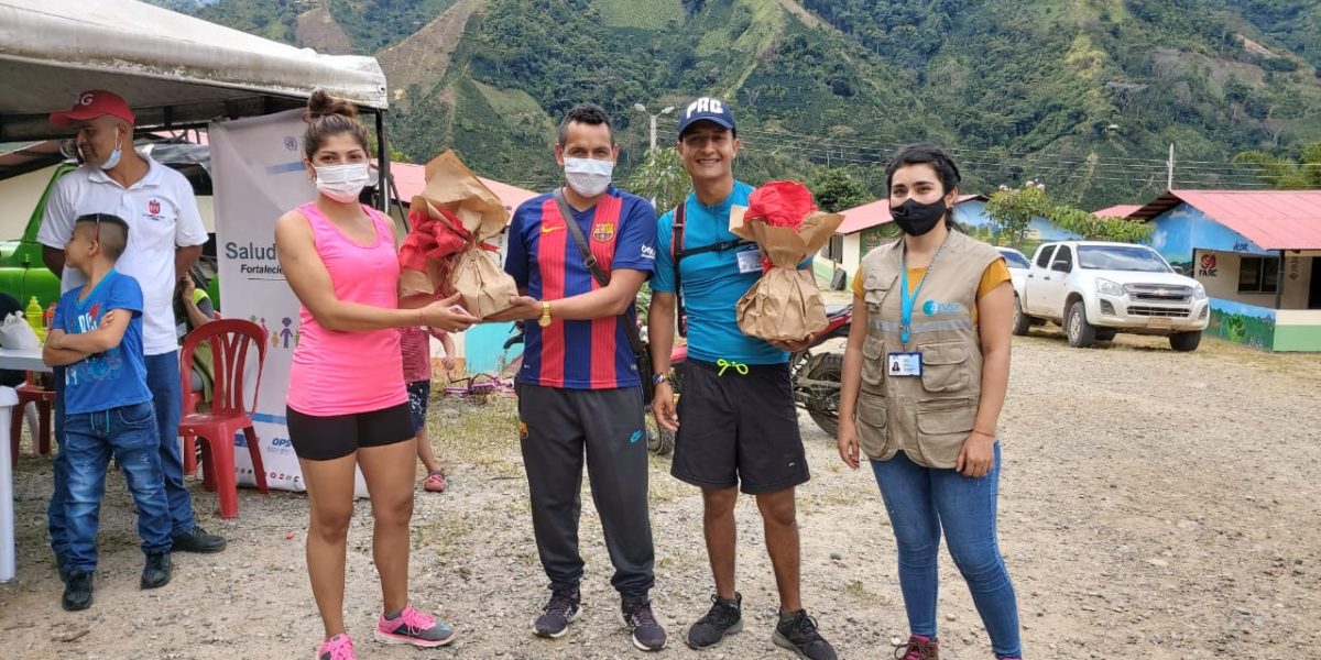 Recorrido deportivo por la paz